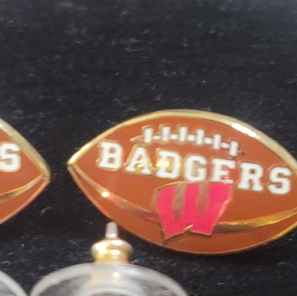 Bundle 3 par Wisconsin Badger Earrings very beautiful - Picture 4 of 7